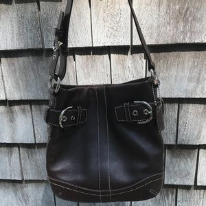 Dark Brown Coach Classic Shoulder Bag- Never Used